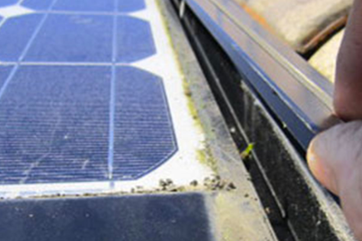 pérdida de producción panel solar